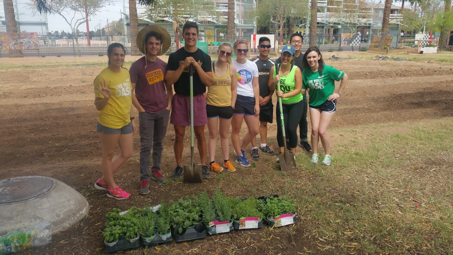 Community Garden Phoenix MANA House