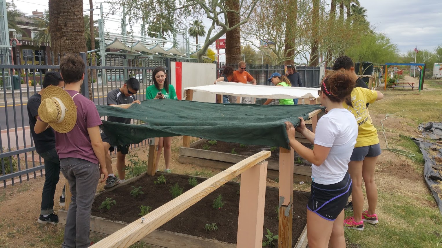 Community Garden Phoenix MANA House