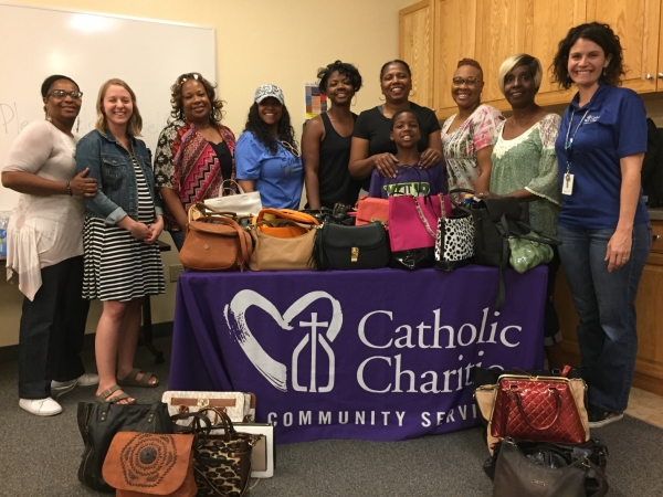 From Left to Right: Tawana Marion, Christy Firman, Tracey Wilson, Shunta Dukes, Marsan Price, Sandra Price, Amos Price, Katina Acoff, Gilda Regan, Malissa Geer